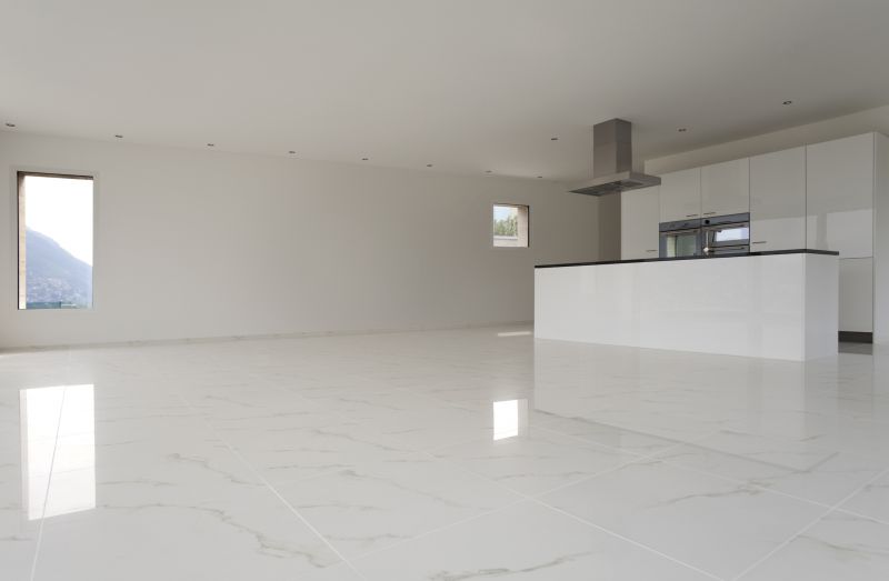 Finished Kitchen Tile Floor